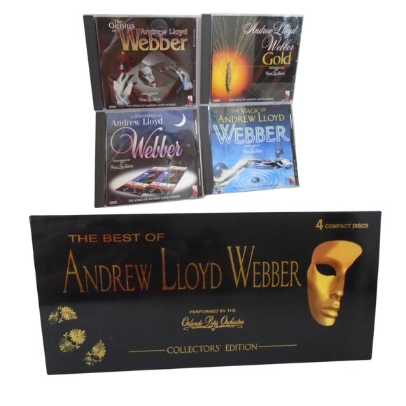The Best of Andrew Lloyd Webber By The Orlando Pops Orchestra Box 4 CD NEW - Picture 1 of 4